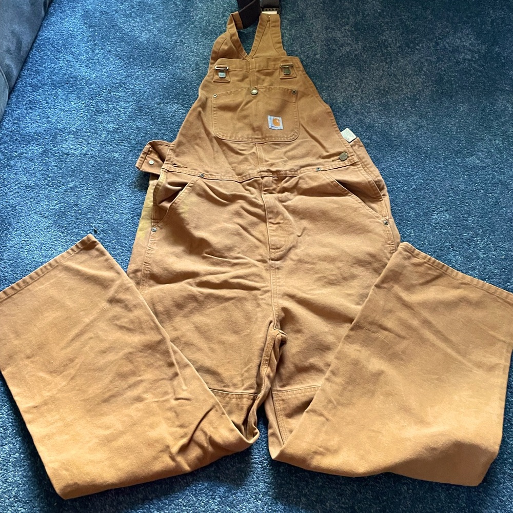 Carhartt brand overalls